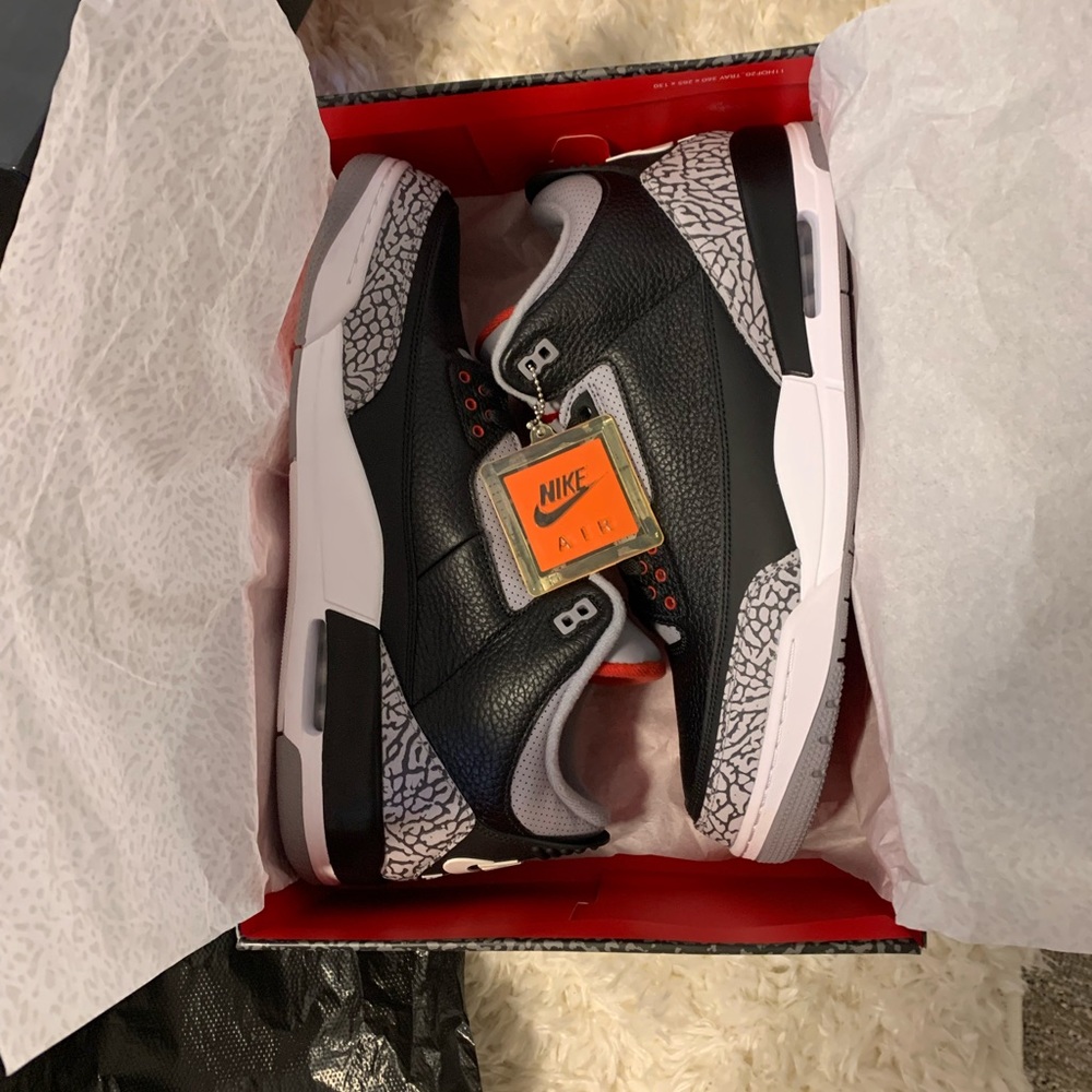 Size 15 - Jordan Nike Air 3 And 4 Dead stock Retro OG Playoffs - Picture 8 of 10